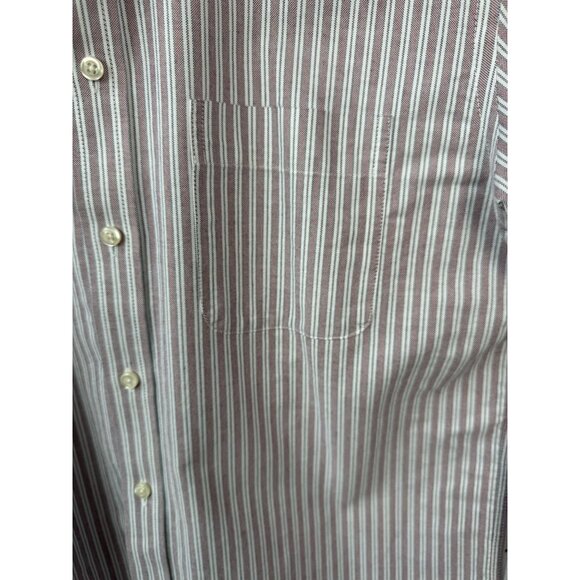 Two Chaps and Stafford Mens Classic Fit Wrinkle-Free Broadcloth Dress Shirts 15 - Picture 10 of 16